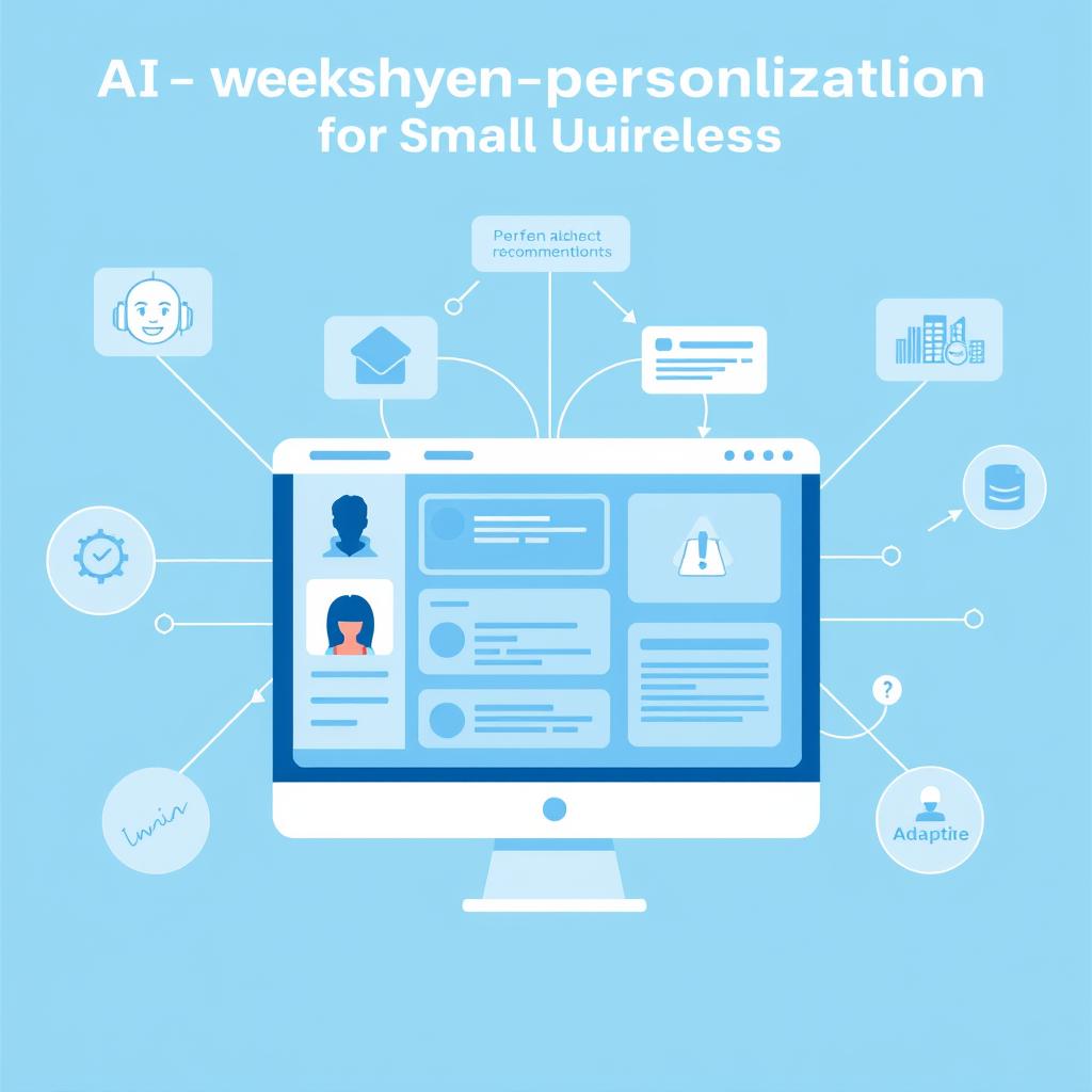 AI personalization showing customized customer experience