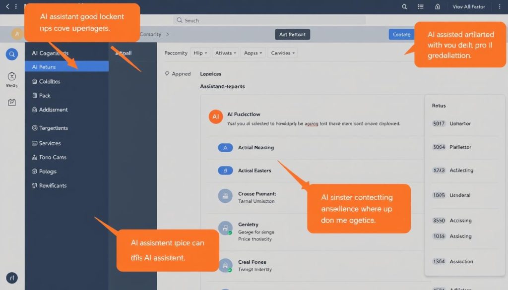 ClickUp's user interface showing AI integration points throughout the platform ClickUp's user interface showing AI integration points throughout the platform