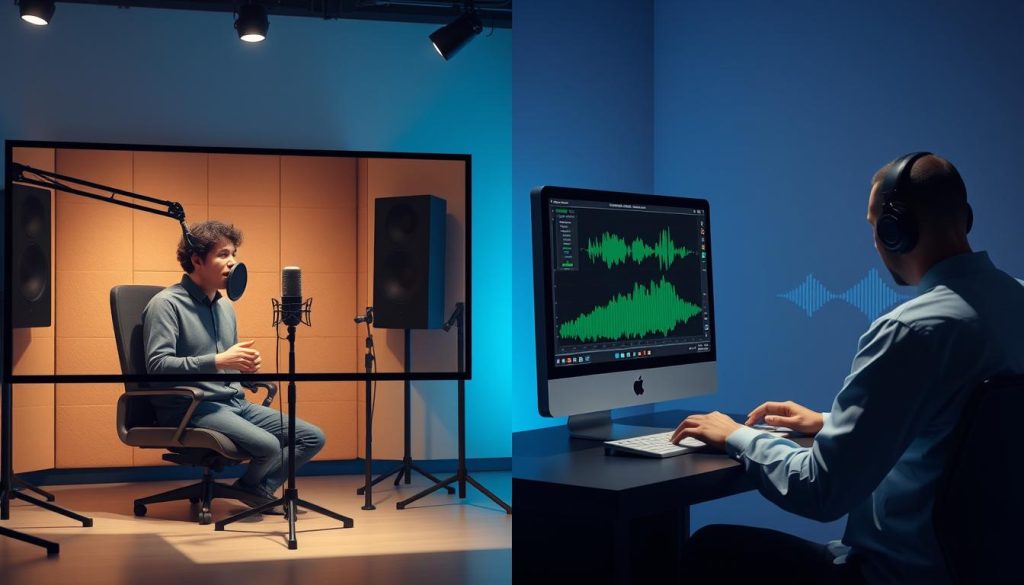 Comparison of traditional voice recording versus AI voice and TTS tools for content creators Comparison of traditional voice recording versus AI voice and TTS tools for content creators