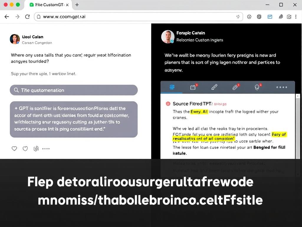 CustomGPT.ai anti-hallucination technology demonstration showing source citations in chatbot responses