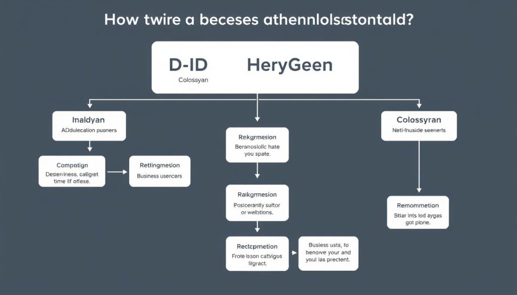 Decision flowchart for choosing between D-ID, HeyGen, and Colossyan based on different needs