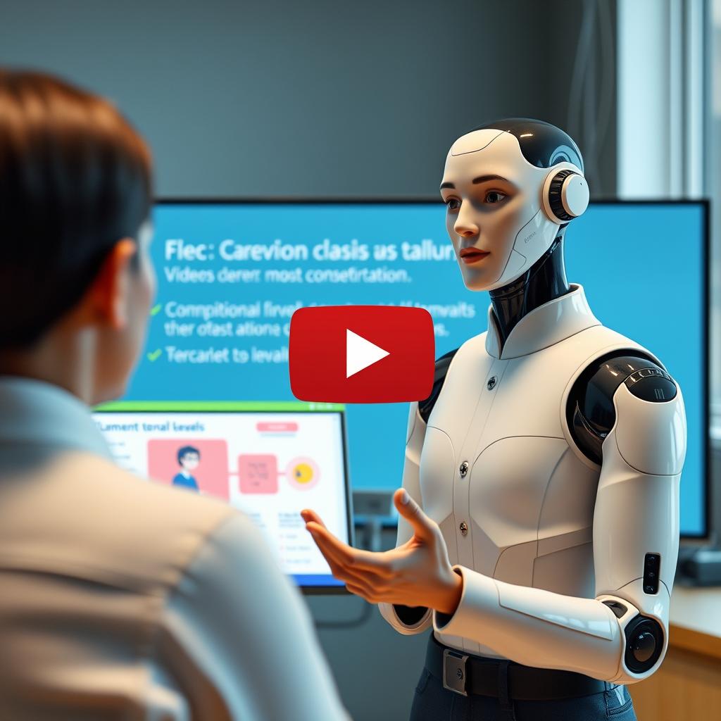 Educational content created with Synthesia AI video