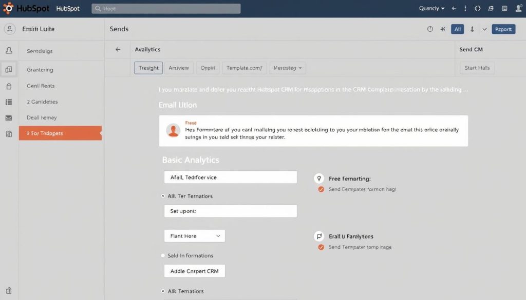 HubSpot CRM free version email marketing tools for small businesses
