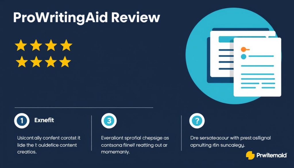 ProWritingAid Review summary showing key benefits for content creators