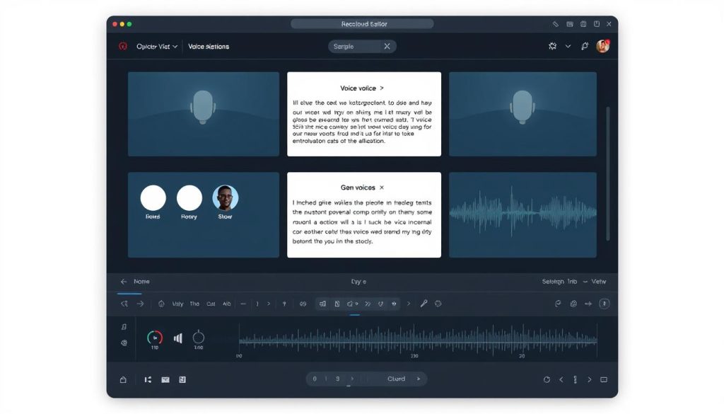 RecCloud interface showing its 500+ AI voice and TTS tools for content creators RecCloud interface showing its 500+ AI voice and TTS tools for content creators