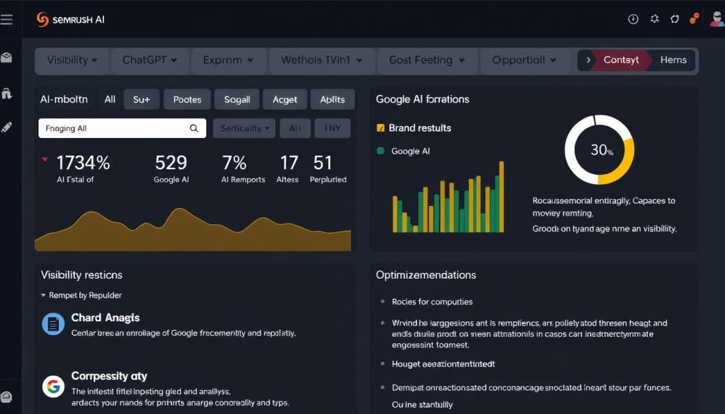 Semrush AI SEO Toolkit showing AI Overview ranking analysis