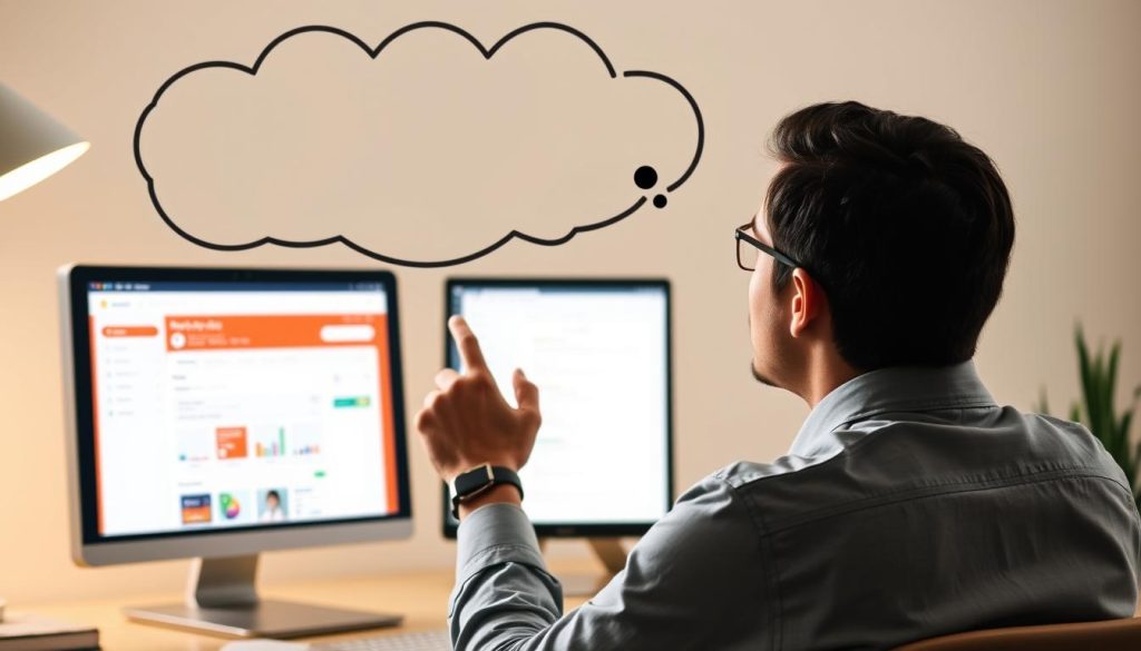 Small business owner making decision about HubSpot CRM free version