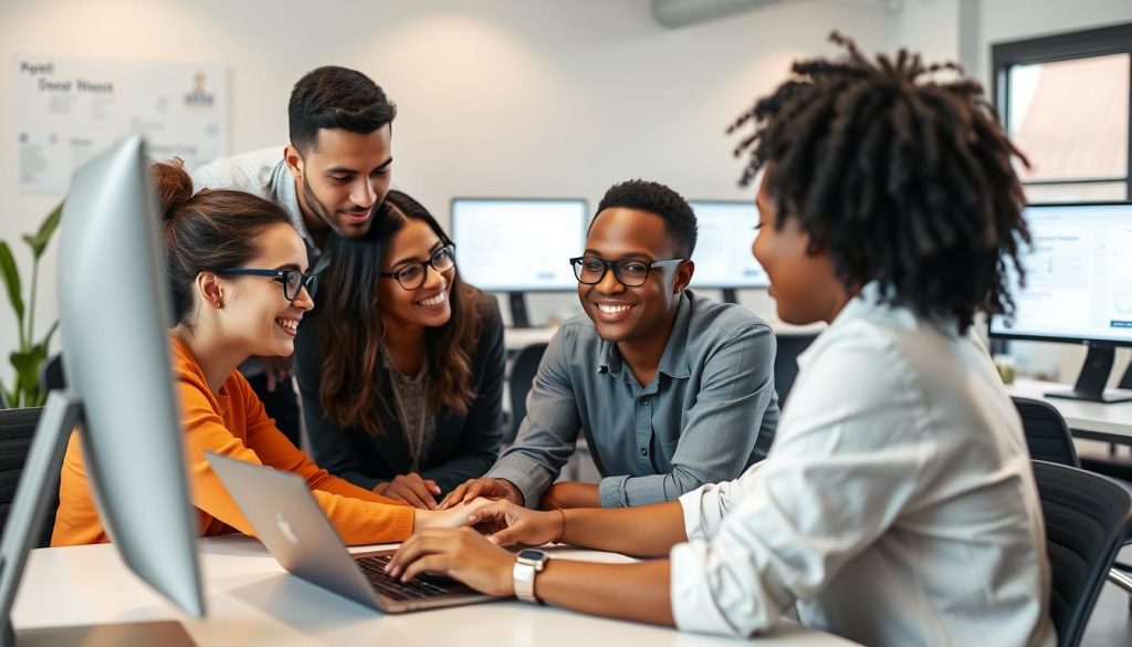 Small business team using HubSpot CRM free version