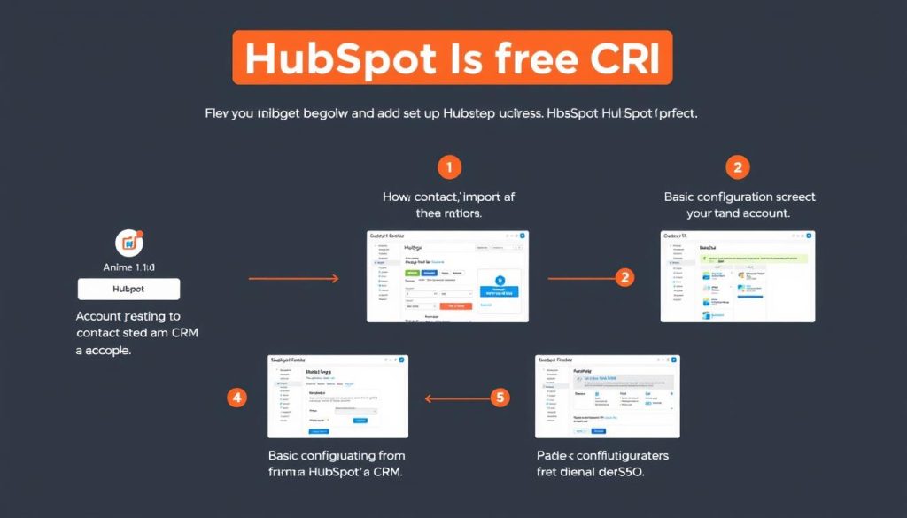 Step-by-step guide to setting up HubSpot CRM free version for small businesses