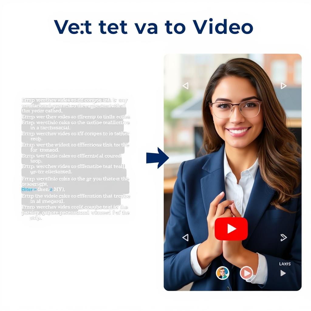 Synthesia AI video text-to-video conversion process