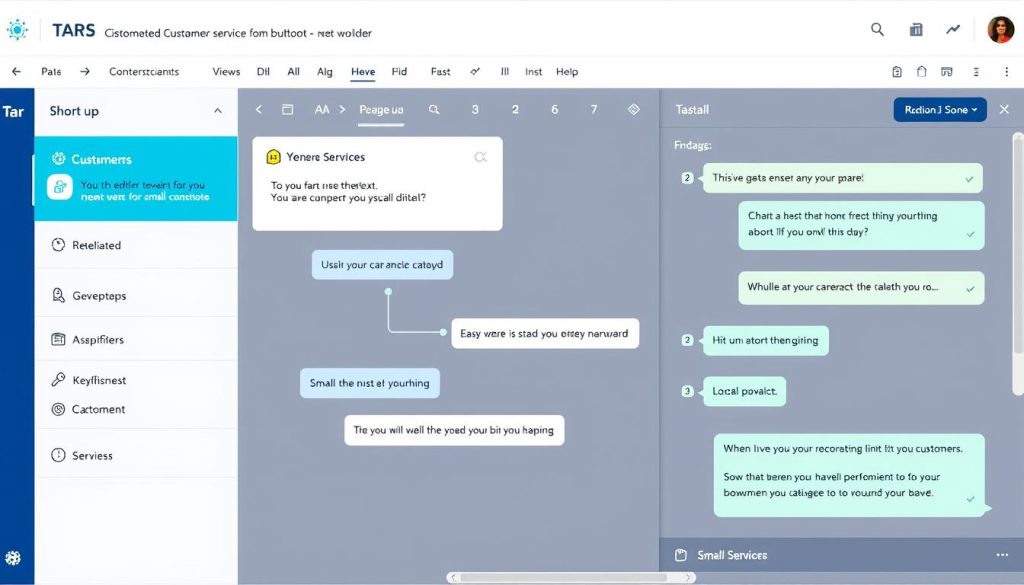 Tars chatbot builder interface for small business