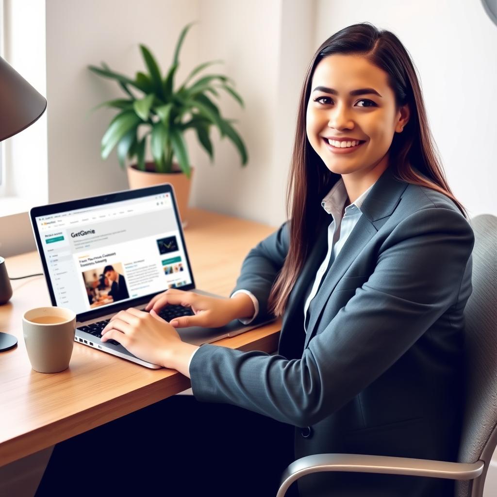 WordPress blogger using GetGenie to create content WordPress blogger using GetGenie to create content