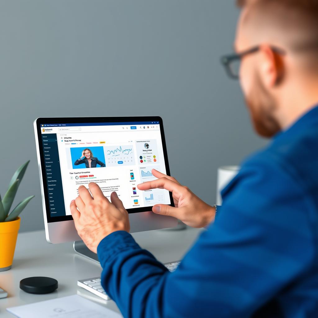 Affiliate marketer optimizing content with Outranking SEO