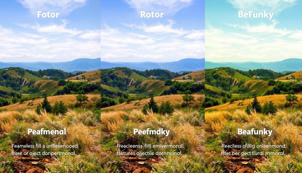 Comparison of object removal capabilities showing how each platform handles removing unwanted elements from photos and AI photo editing tools comparison Comparison of object removal capabilities showing how each platform handles removing unwanted elements from photos and AI photo editing tools comparison