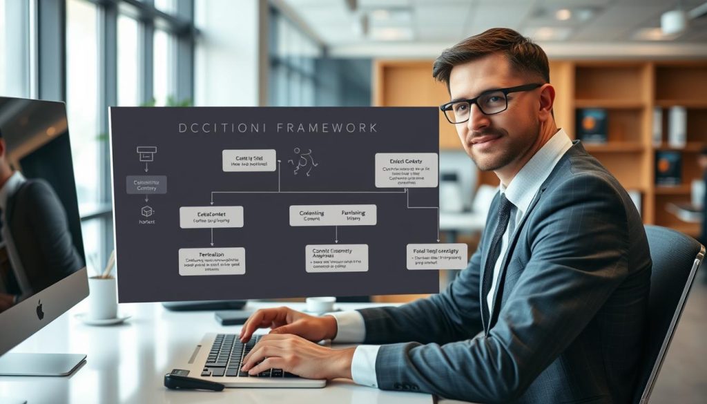 Content manager using decision framework to assign projects to AI or human writers