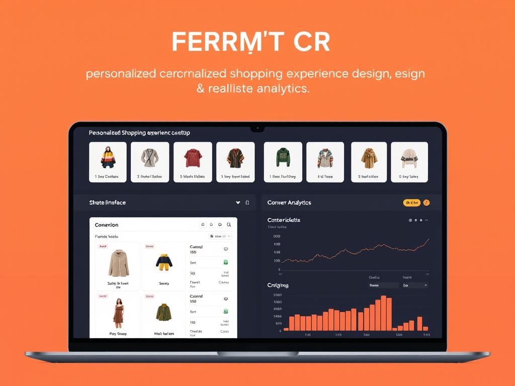 FERM&Agrave;T CRO platform showing personalized shopping experience design interface