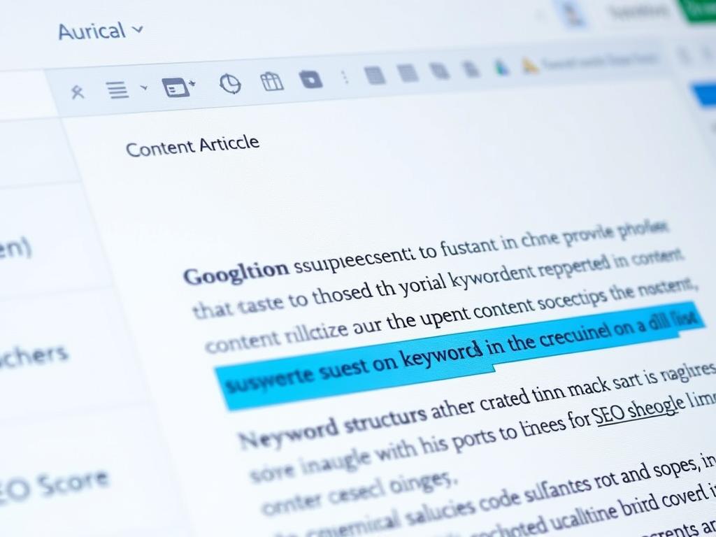 Outranking's AI content generator creating SEO-optimized article