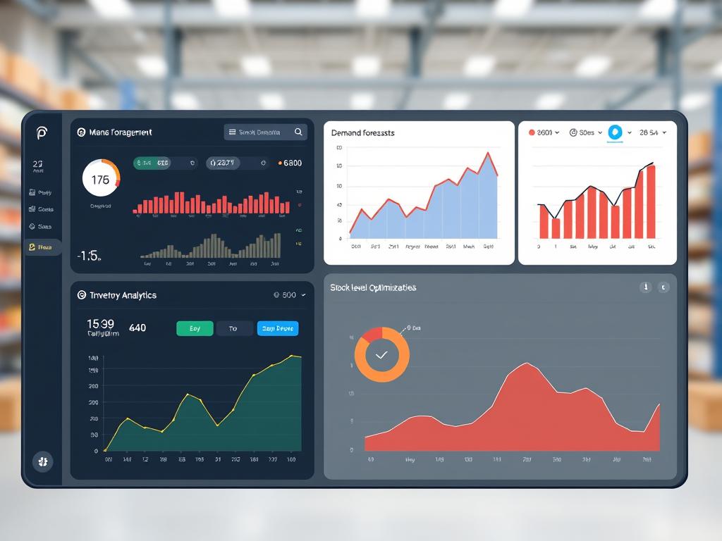 Prediko AI inventory management dashboard showing demand forecasting and stock optimization