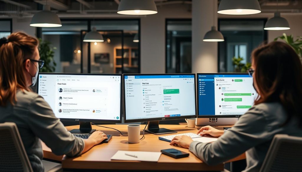 SaaS company using HelpCrunch for customer onboarding and support