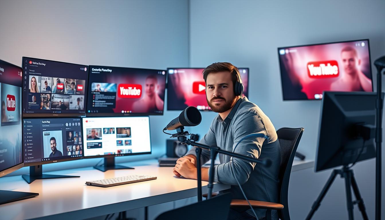 YouTube creator using AI tools to streamline their workflow