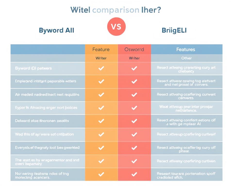 Byword Review comparison with other AI writing tools