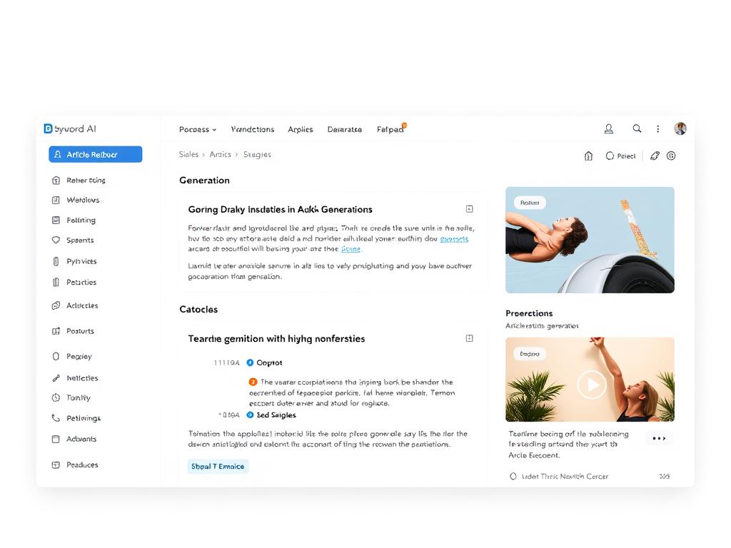Byword Review of the user interface showing clean design