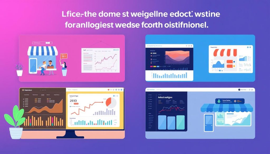 Different business types using AI-powered analytics for optimization