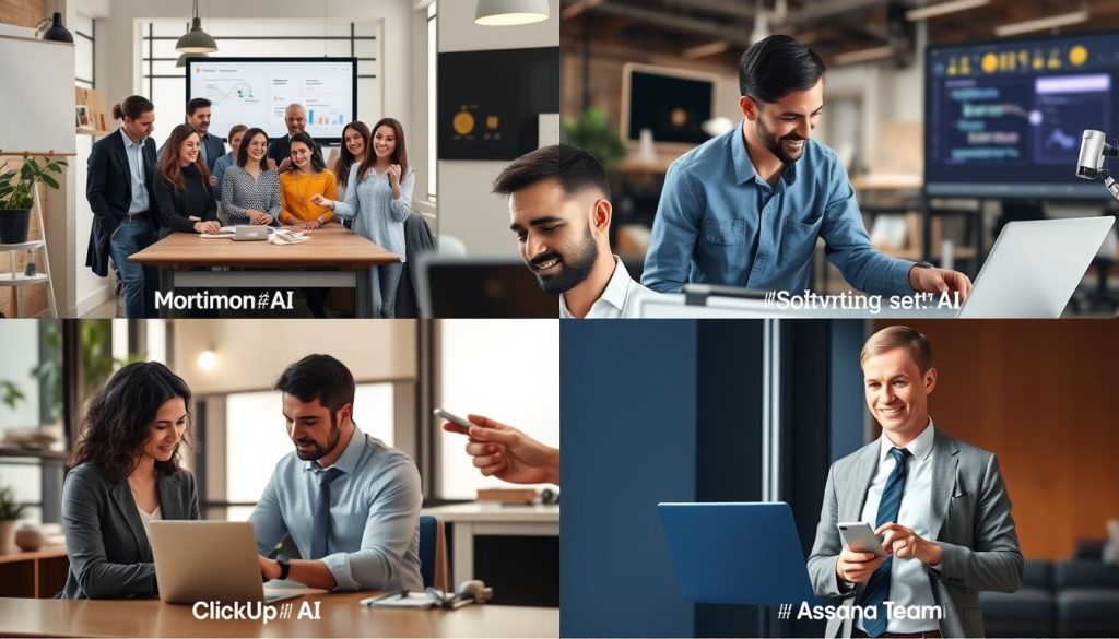 Different professionals using the AI tool best suited to their industry needs