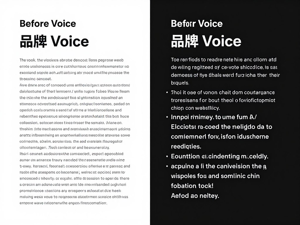 Brand voice editing process for Kajabi AI content