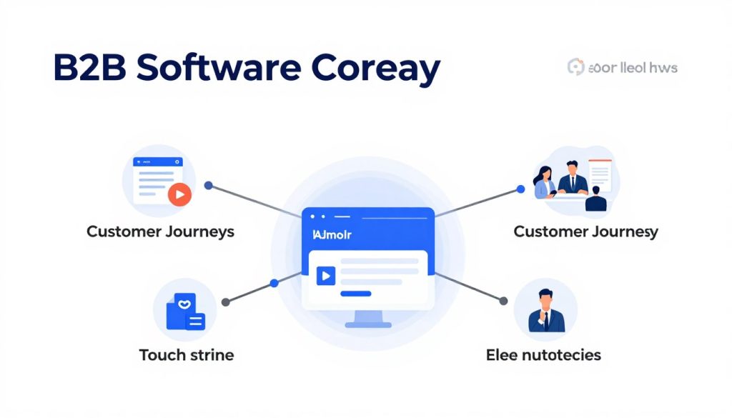 B2B software company using AI to personalize customer journeys