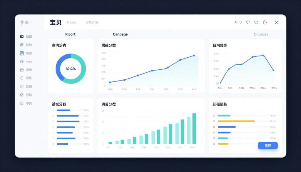 Data visualization and reporting platform showing campaign performance