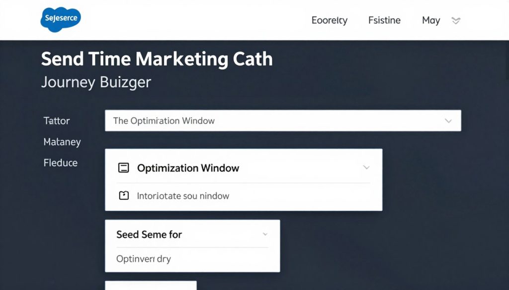 Send Time Optimization configuration in Journey Builder