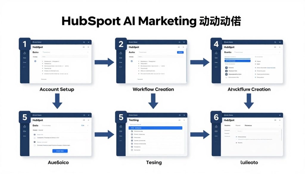 Step-by-step guide to implementing HubSpot AI marketing automation workflows