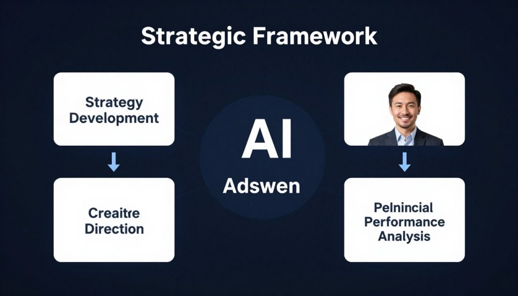 Strategic framework for balancing automation and human input in advertising