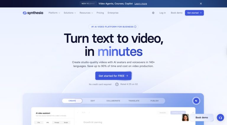 Synthesia AI Video: Create Professional Videos Without Cameras or Studios